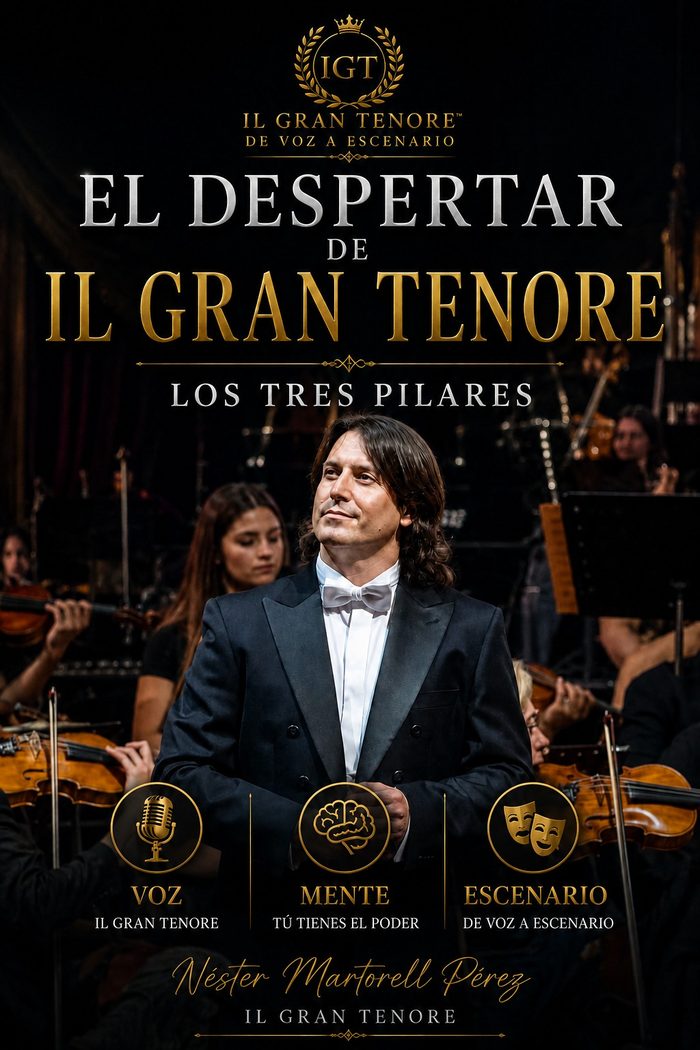 Portada de El Despertar de Il Gran Tenore: los tres pilares
