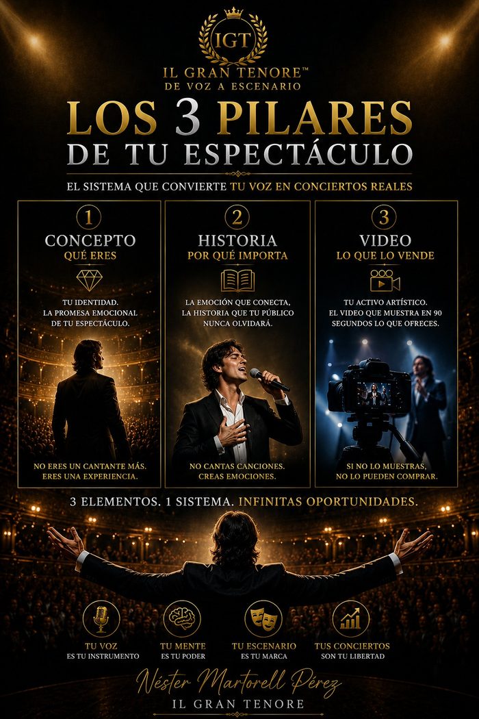 Portada de Los 3 elementos de un espectáculo que se vende